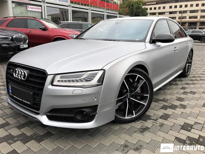 Audi S8 Plus 2016 doar la InterAuto