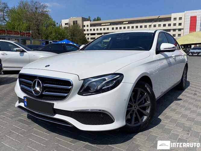 Mercedes E 220 2018 doar la InterAuto