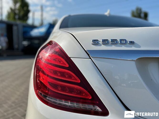 mercedes S 550e 2017