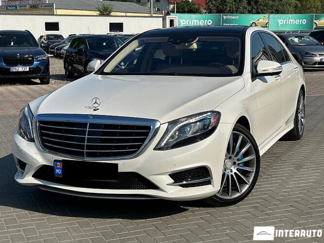 Mercedes S 550e 2017 doar la InterAuto