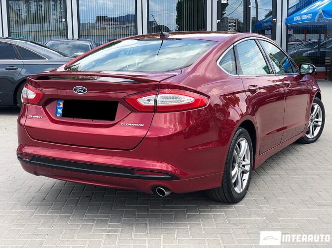 Ford Fusion 30 interauto-car