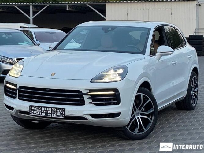 Porsche Cayenne 2020 doar la InterAuto