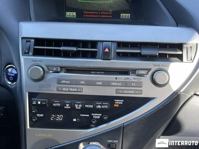 Lexus RX 450h 60 interauto-car