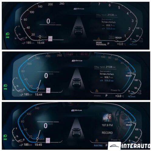 BMW X5 4.5e 47 interauto-car