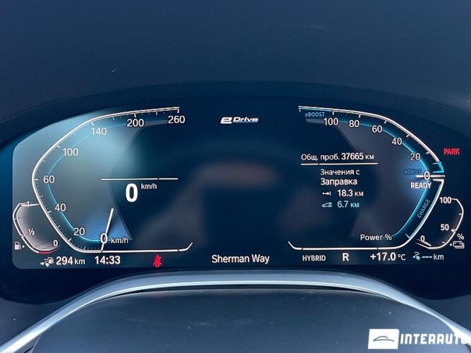 BMW 745e Plug-in hybrid 51 interauto-car