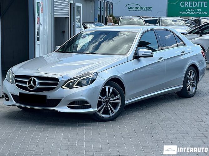 Mercedes E 200 2014 doar la InterAuto
