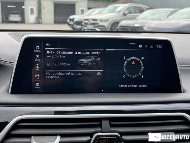 BMW 745e Plug-in hybrid 44 interauto-car