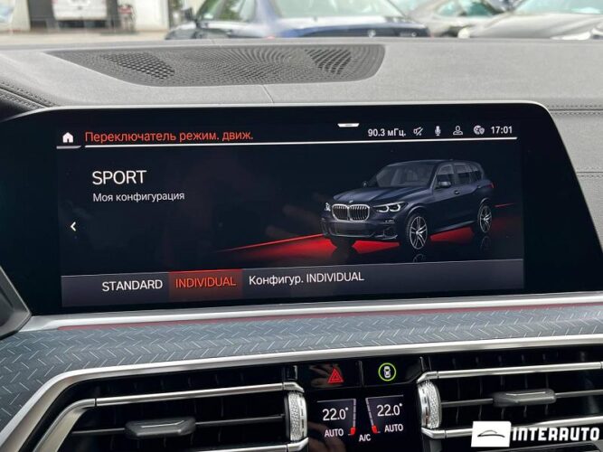 BMW X5 4.5e 42 interauto-car