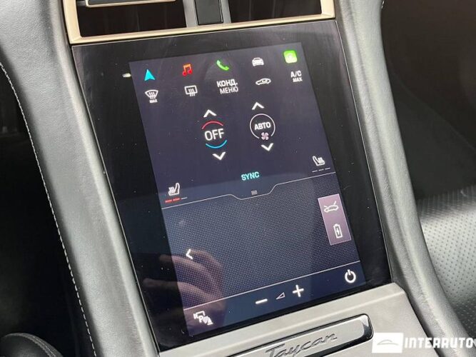 Porsche Taycan Turbo 45 interauto-car