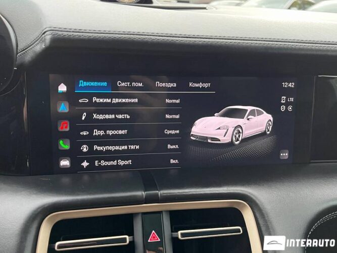 Porsche Taycan Turbo 42 interauto-car