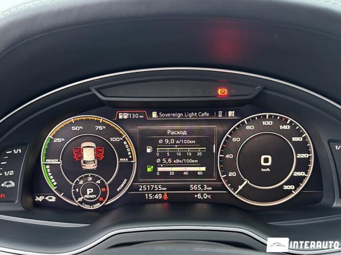 Audi Q7 E-Tron 43 interauto-car