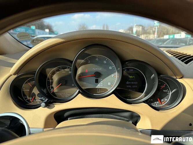 Porsche Cayenne S Hybrid 41 interauto-car