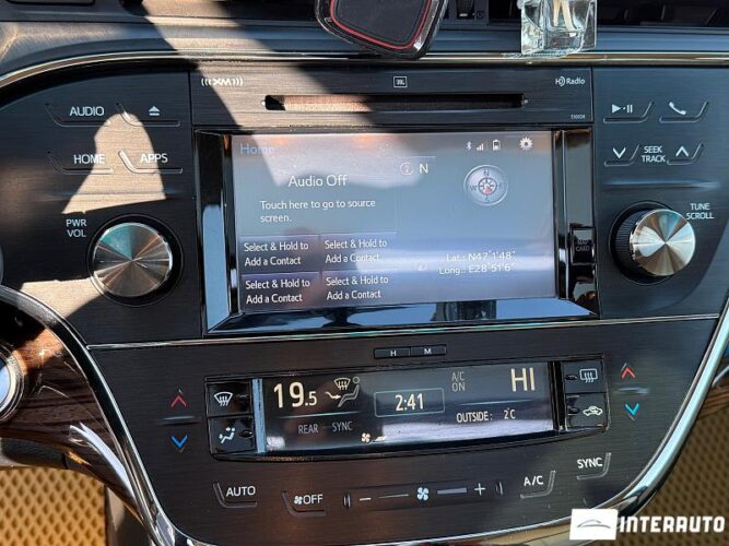 Toyota Avalon 45 interauto-car