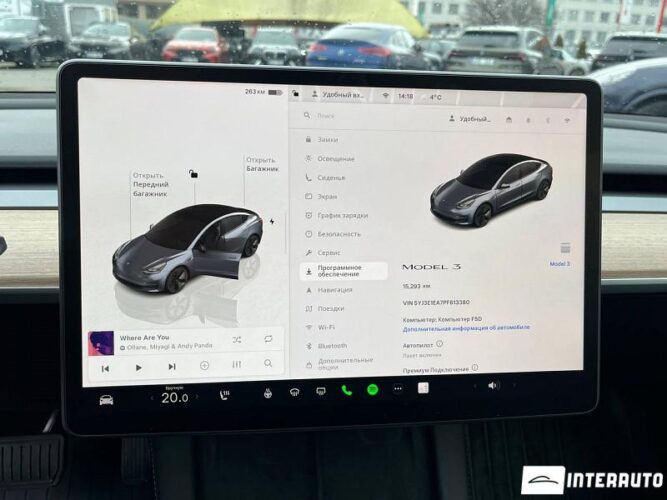 Tesla Model 3 40 interauto-car