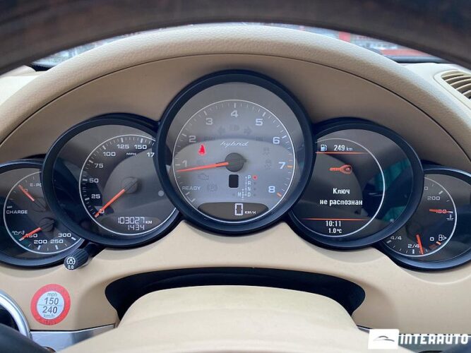 Porsche Cayenne S Hybrid 46 interauto-car