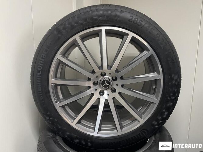 285/45 R22 Roti Mercedes GLS Continental | Комплект Диски/Шины Мерседес ГЛС doar la InterAuto