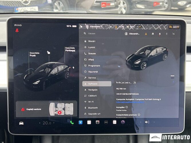 Tesla Model 3 38 interauto-car