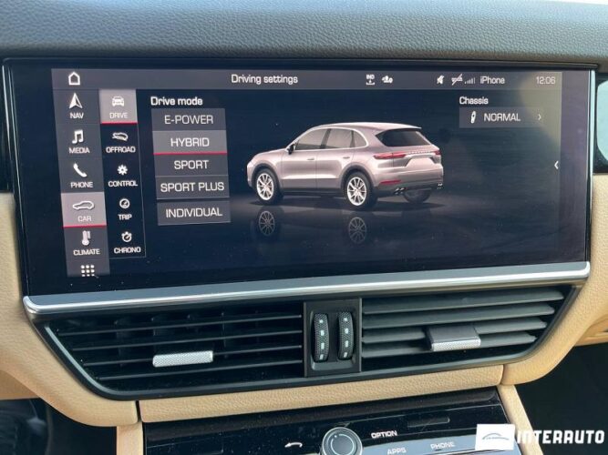 Porsche Cayenne E-Hybrid 48 interauto-car
