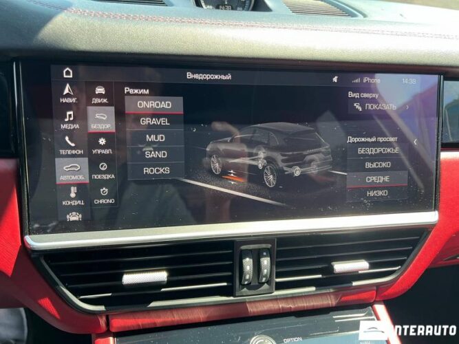 Porsche Cayenne Turbo 46 interauto-car