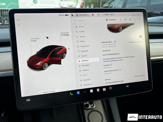 Tesla Model 3 35 interauto-car