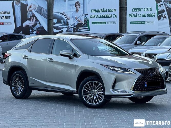 Lexus RX 450h 2021 doar la InterAuto