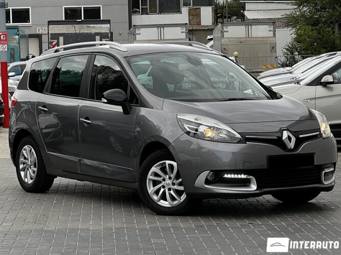 Renault Grand Scenic 2015 doar la InterAuto