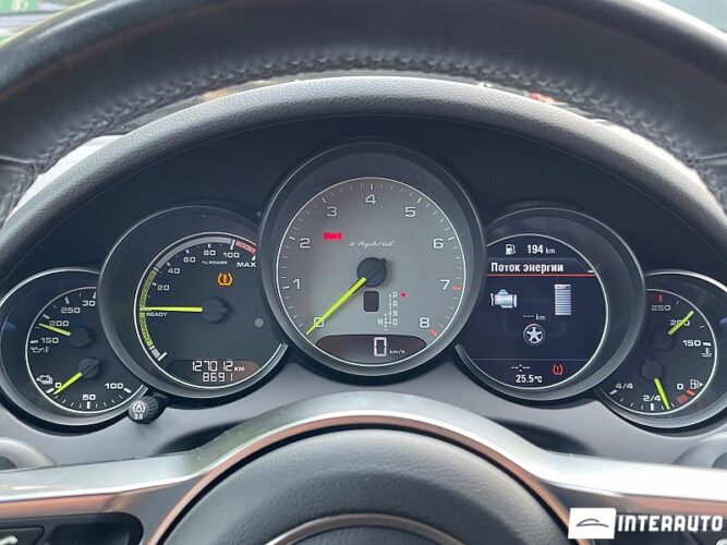 Porsche Cayenne S Hybrid 44 interauto-car