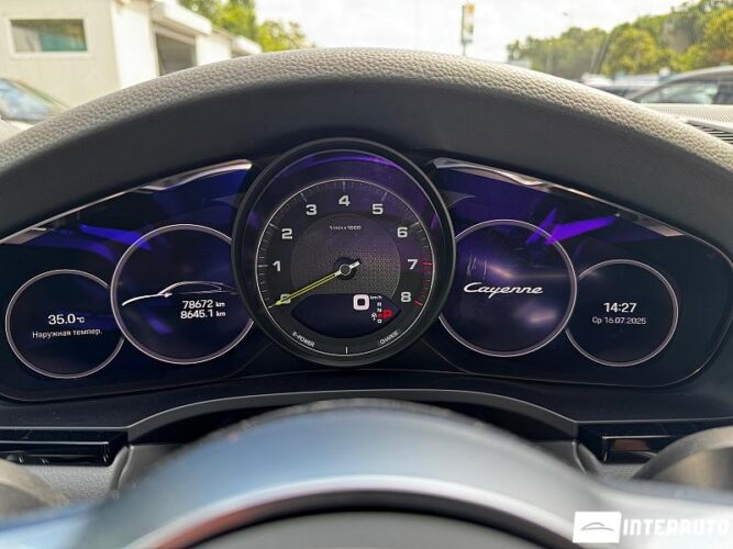 Porsche Cayenne E-Hybrid Coupe 43 interauto-car