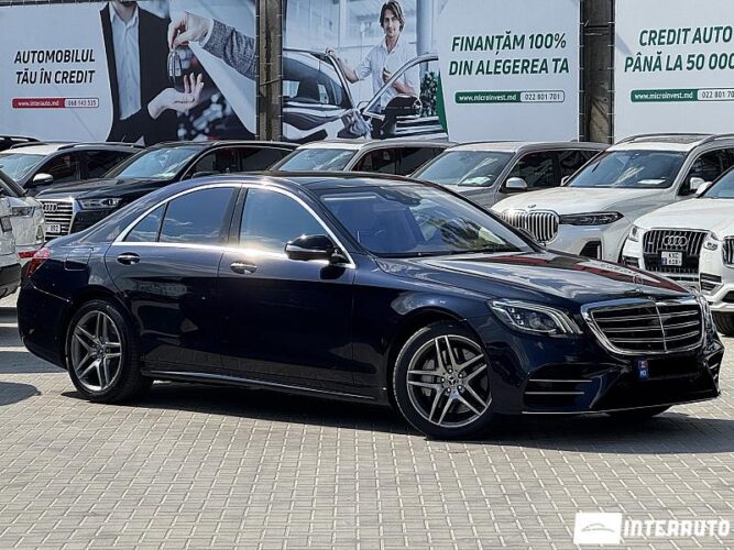Mercedes S 400 4Matic 36 interauto-car