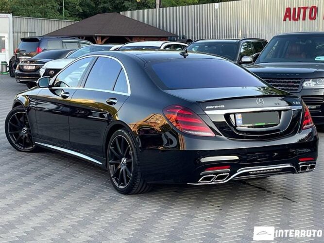 Mercedes S 63 AMG 4Matic 36 interauto-car