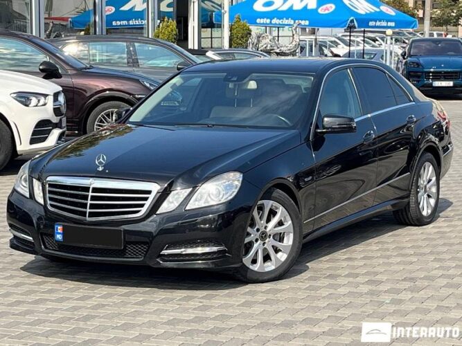 Mercedes E 250 2012 doar la InterAuto
