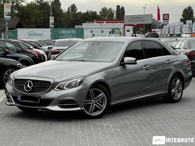 Mercedes E 200 2014 doar la InterAuto