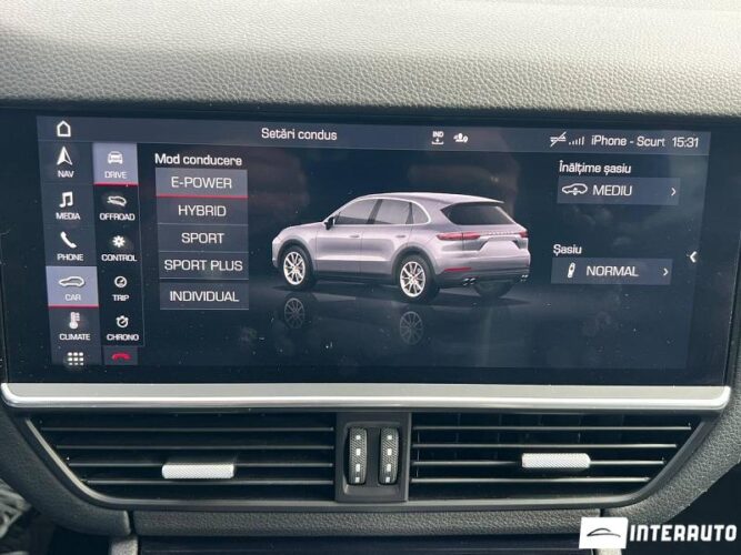 Porsche Cayenne E-Hybrid 39 interauto-car