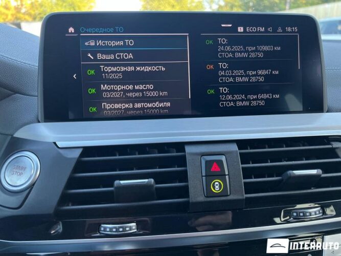 BMW X3 3.0e 56 interauto-car