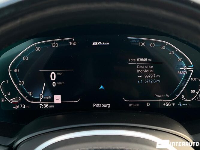 BMW X5 4.5e 42 interauto-car