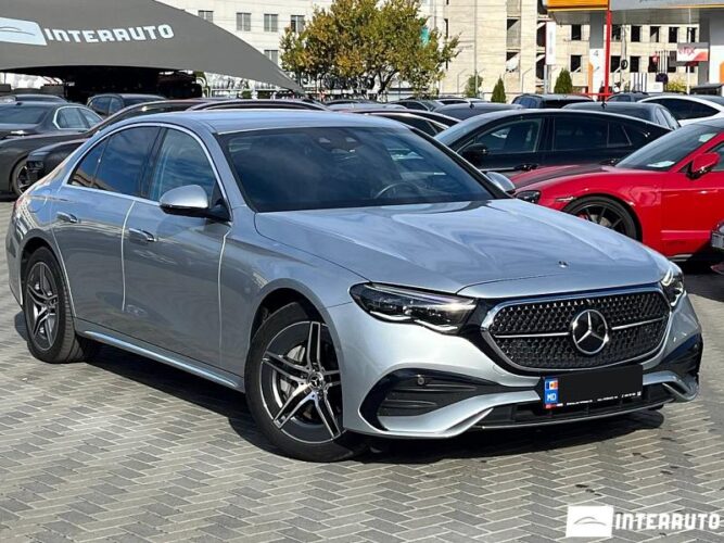 Mercedes E 300de Hybrid Plug-In 34 interauto-car