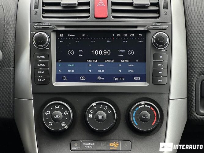 Toyota Auris 35 interauto-car