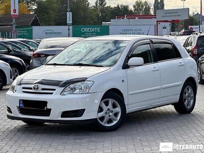 Toyota Corolla 2007 doar la InterAuto