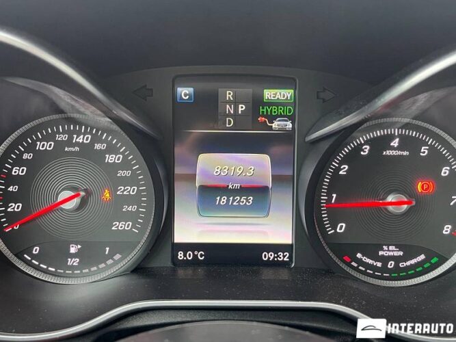 Mercedes C 350e 40 interauto-car
