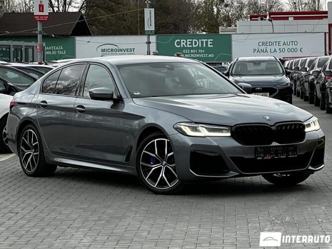 BMW 530e 2022 doar la InterAuto