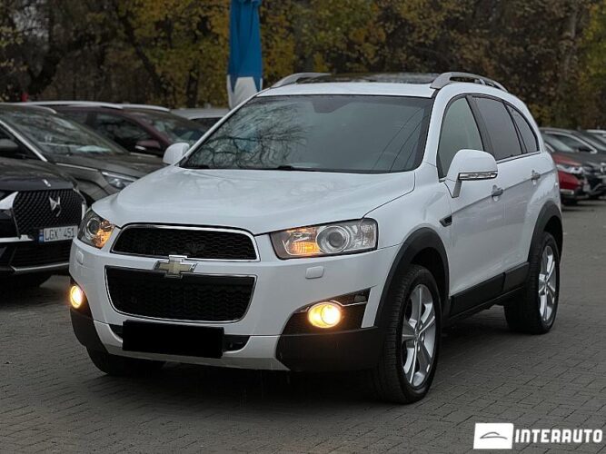 Chevrolet Captiva 2011 doar la InterAuto