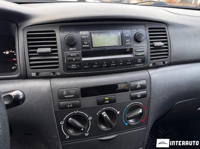 Toyota Corolla 38 interauto-car