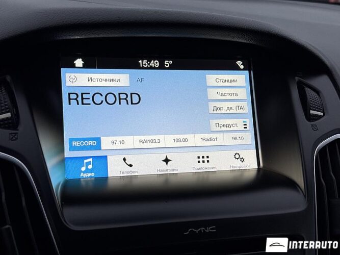 Ford Focus 40 interauto-car