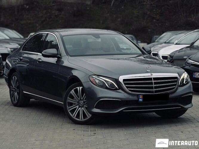 Mercedes E 350 2020 doar la InterAuto