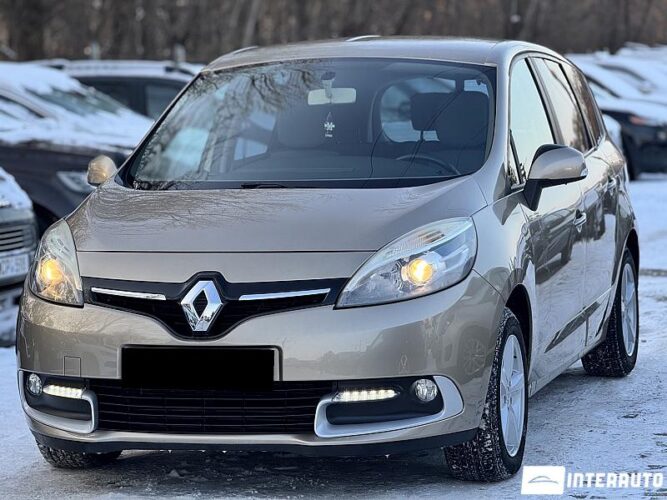 Renault Grand Scenic 2014 doar la InterAuto