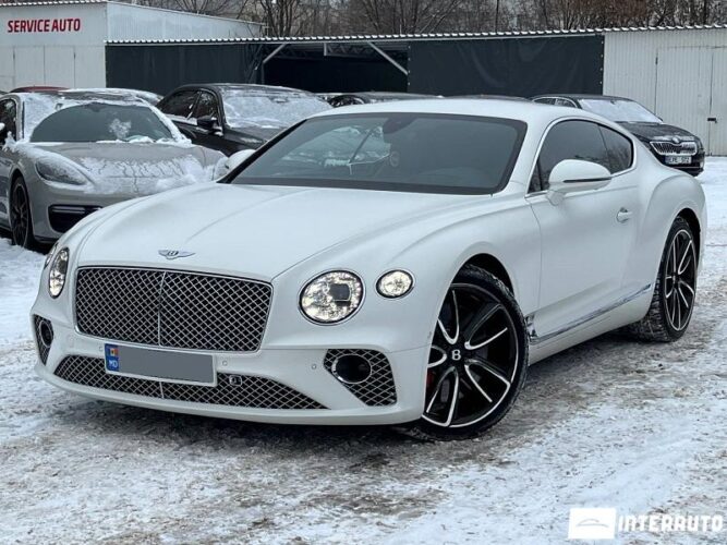 Bentley Continental GT 2020 doar la InterAuto