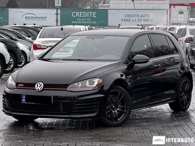 Volkswagen Golf GTI 2017 doar la InterAuto