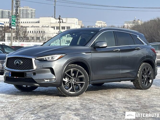 Infiniti QX50 2022 doar la InterAuto
