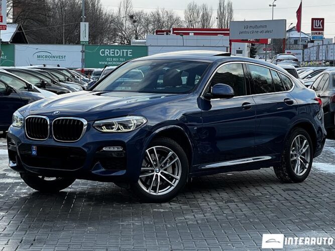 BMW X4 2.5D 2018 doar la InterAuto