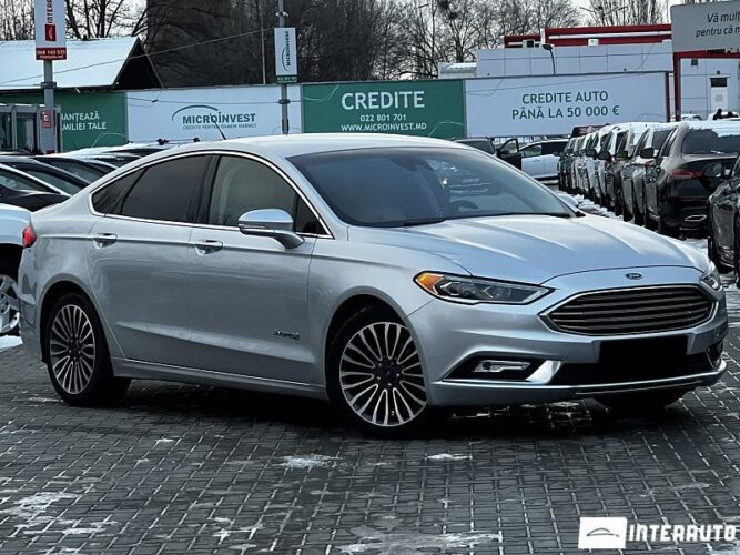 Ford Fusion 2017 doar la InterAuto